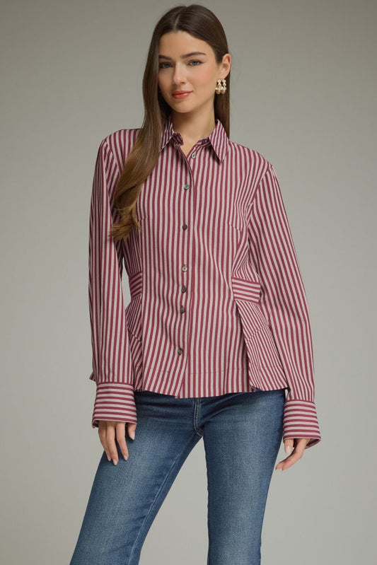The Portia Stripe Top