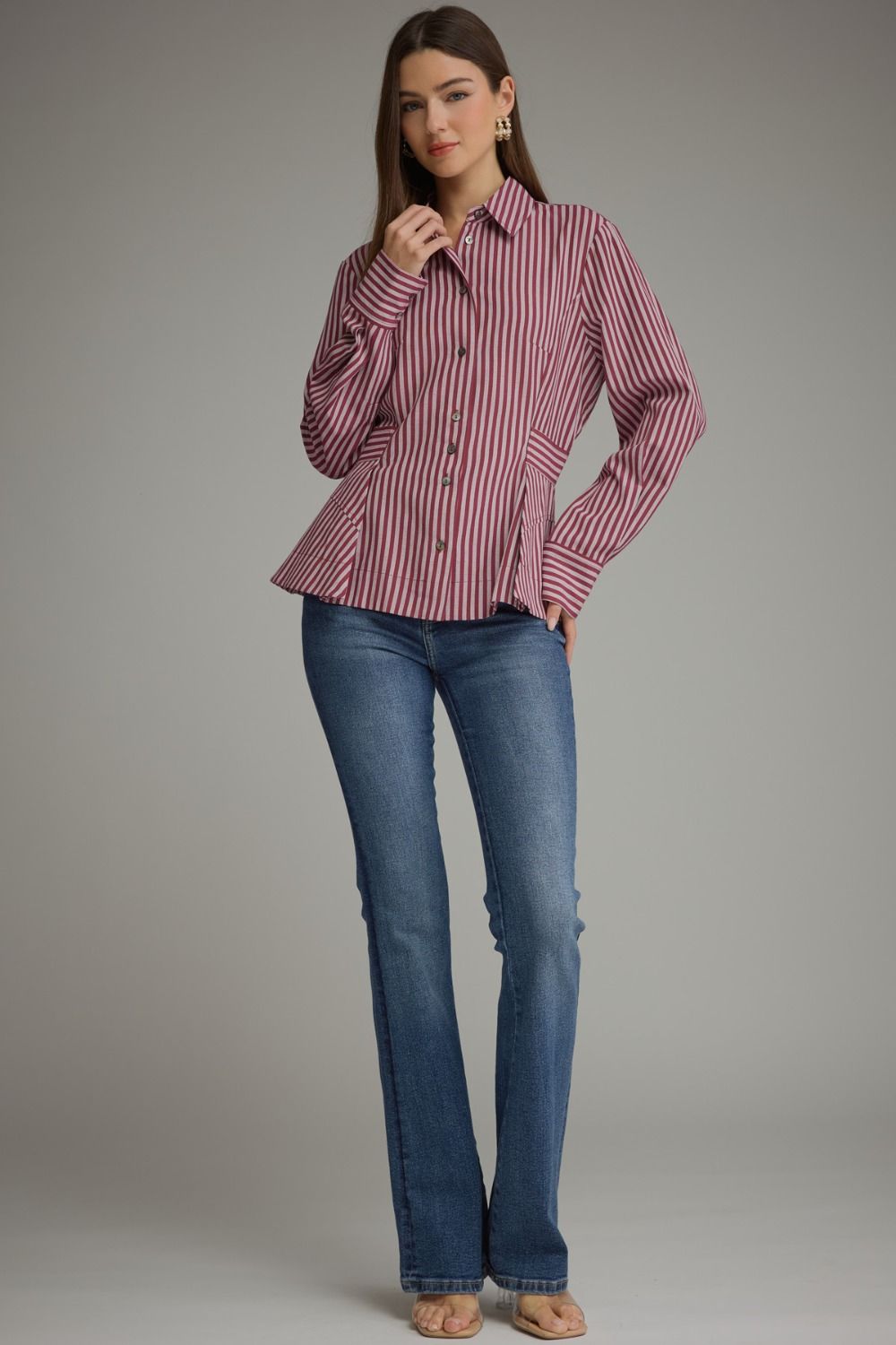 The Portia Stripe Top