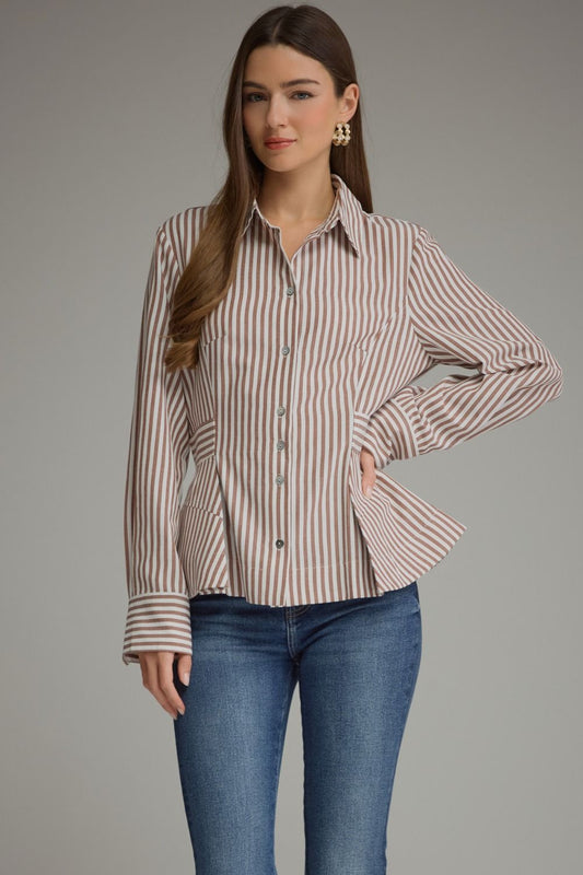 The Portia Stripe Top
