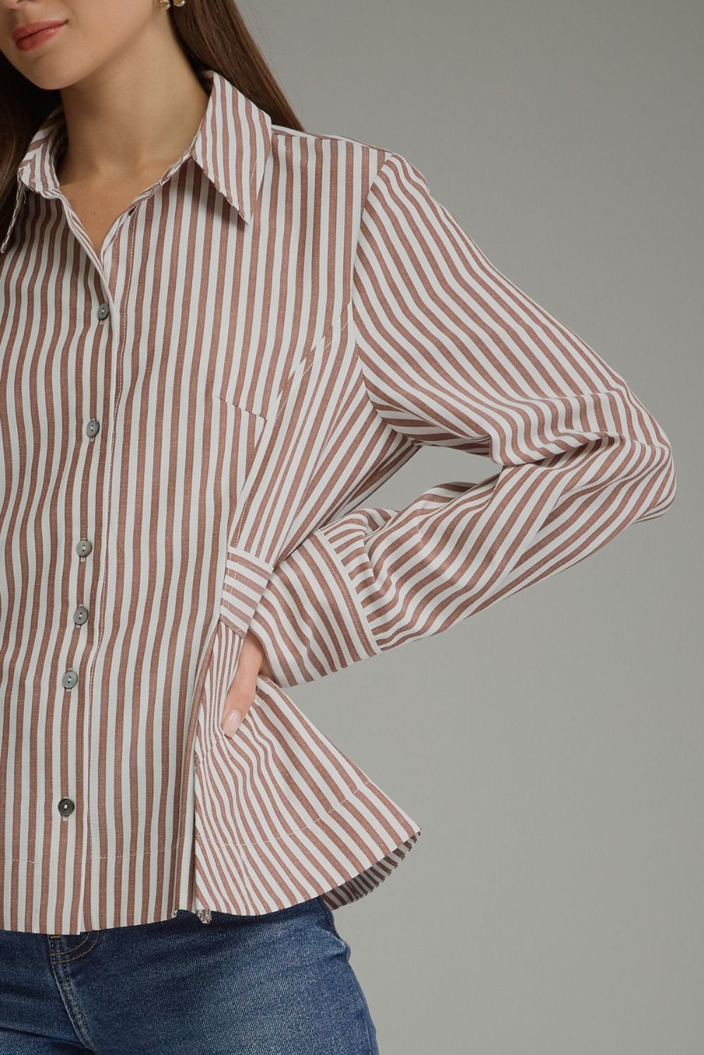 The Portia Stripe Top