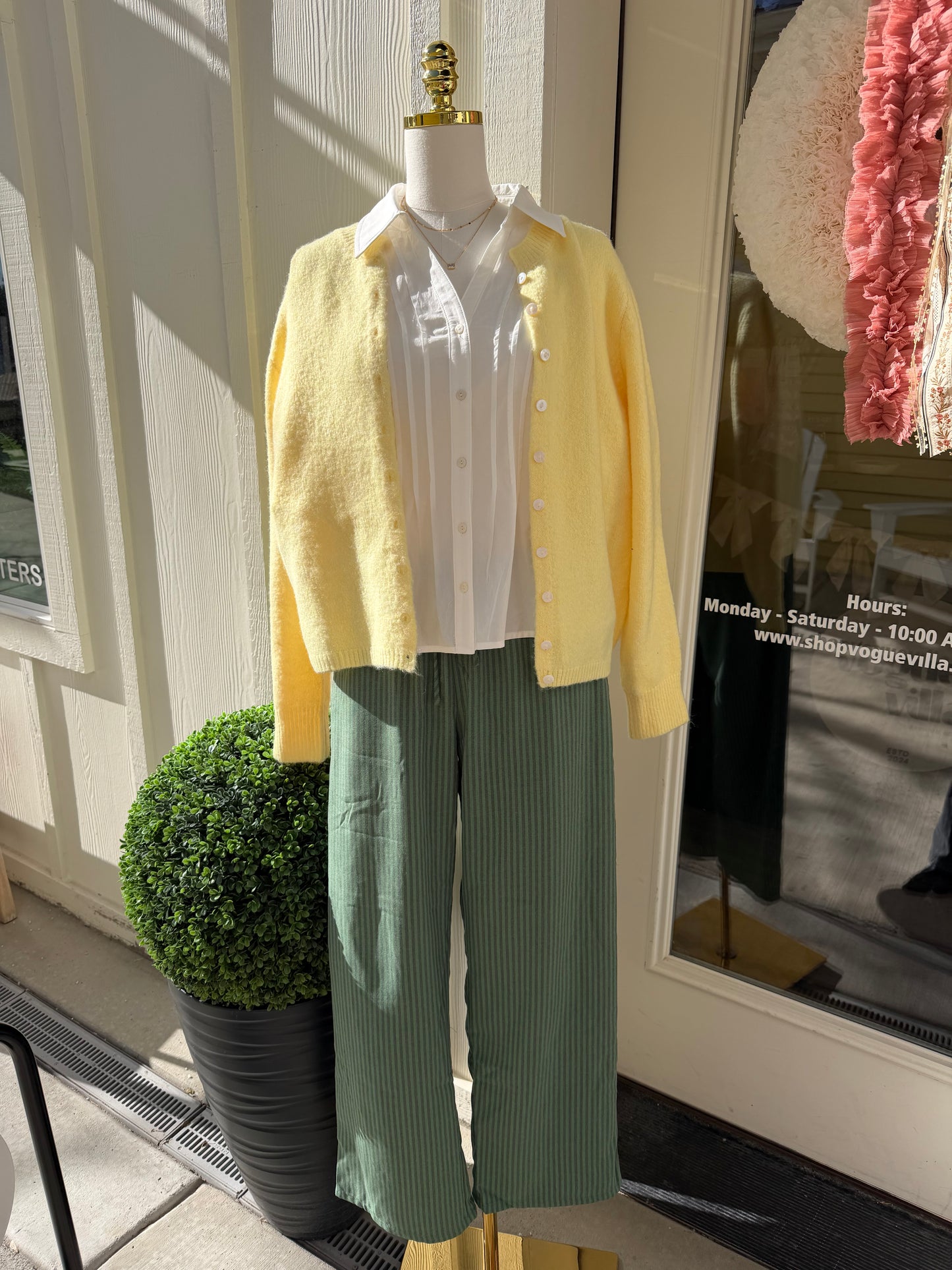 Soft Stride Striped Pants