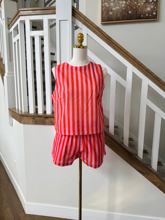 Cabana Stripe Top