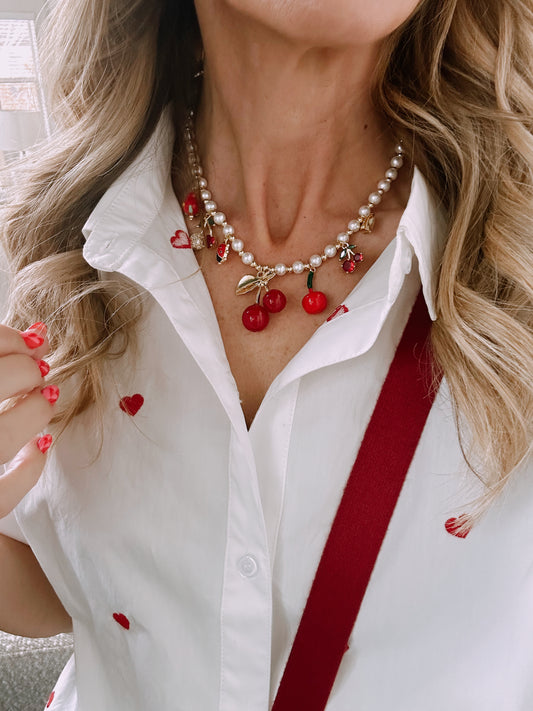 Cherry Charm Necklace