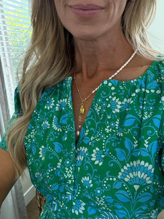 Jardin Blanc Necklace