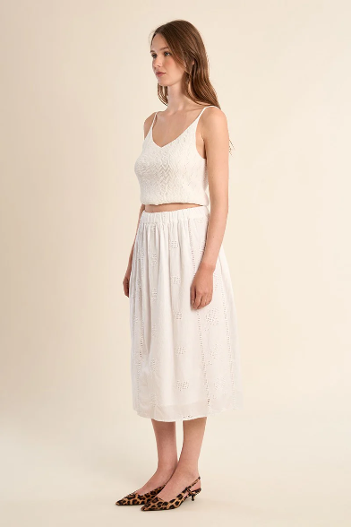 Florence Embroidered Skirt