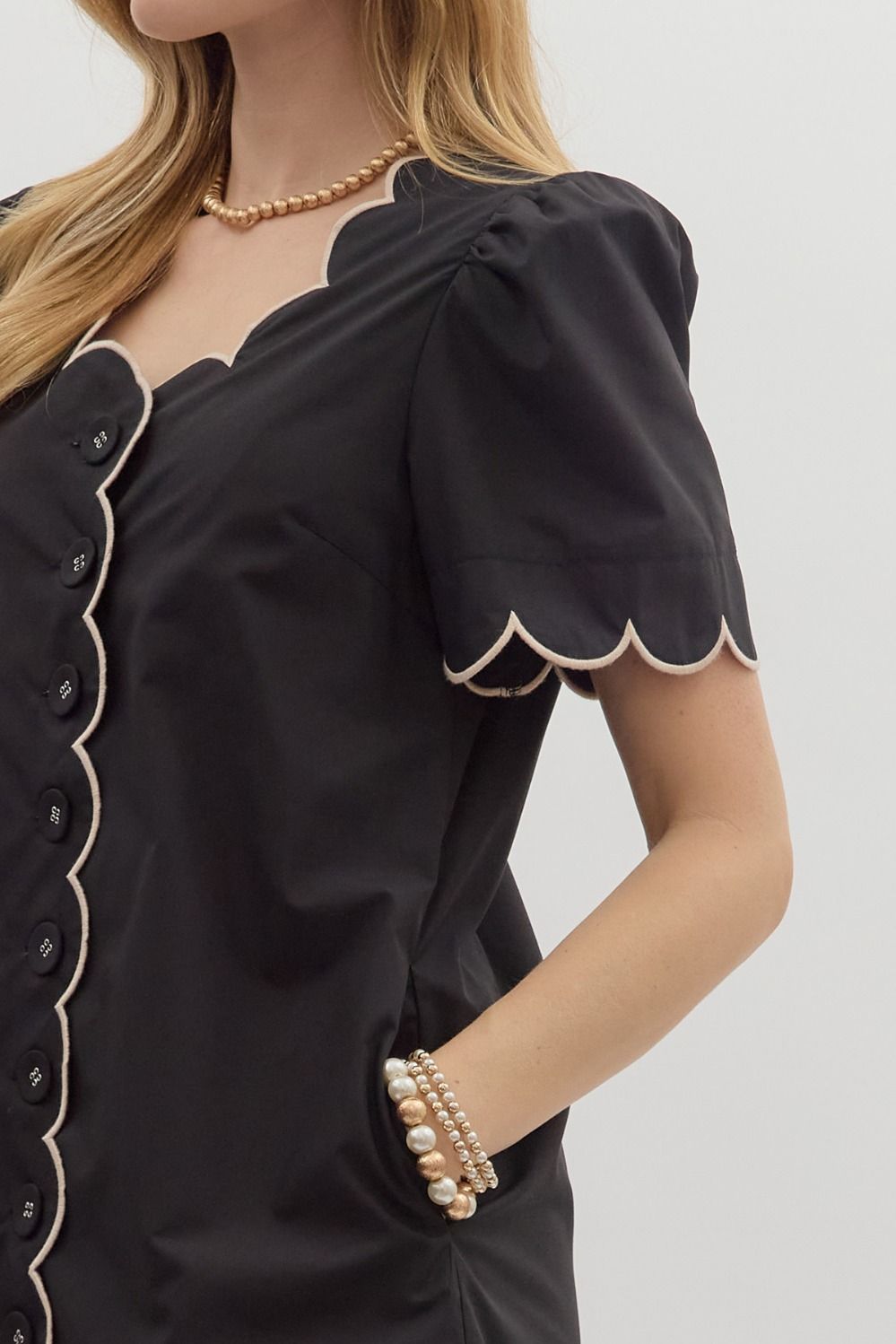 The Colette Scallop Dress