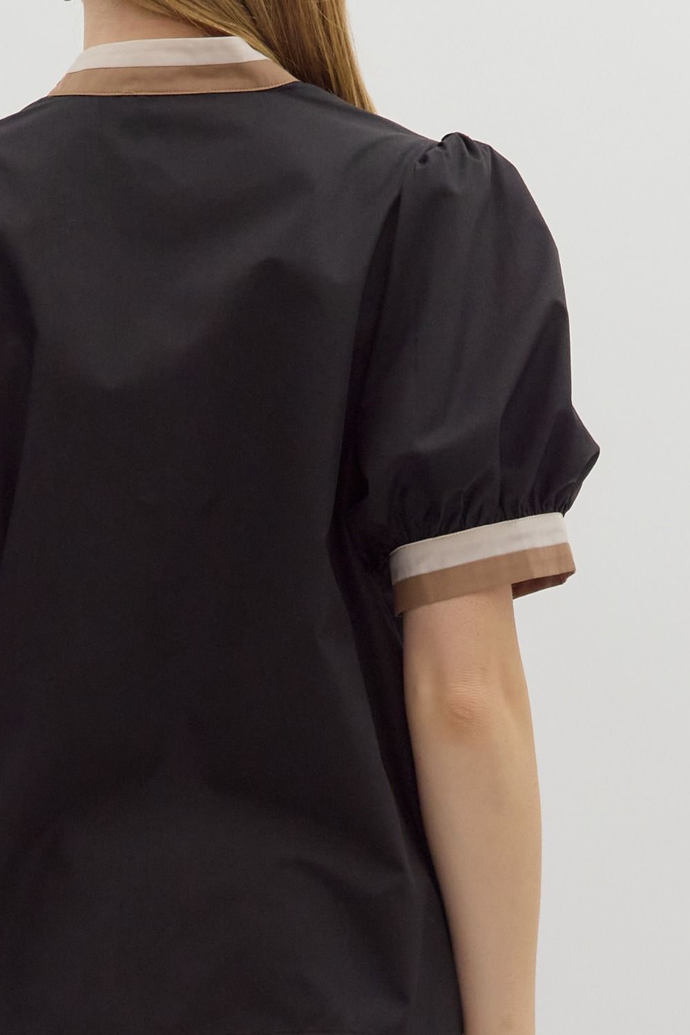 The Ashford Contrast Trim Blouse