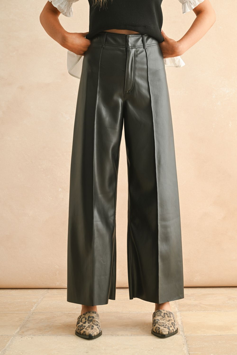 Pleather Pants