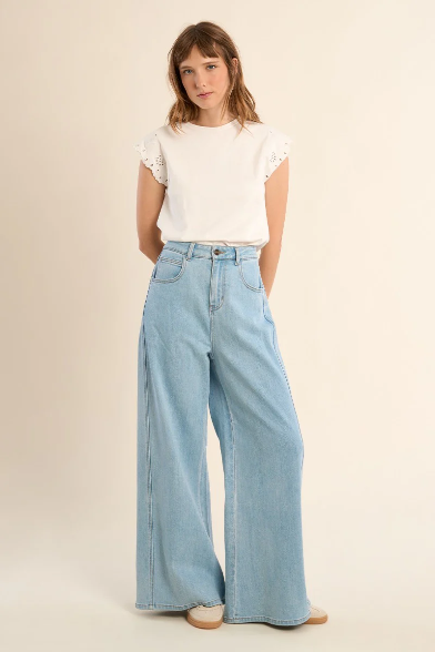 The Brighton Wide-Leg Jeans