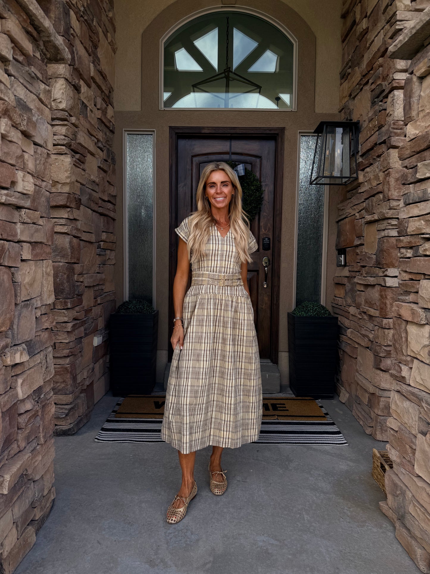 The Windsor Plaid Dress