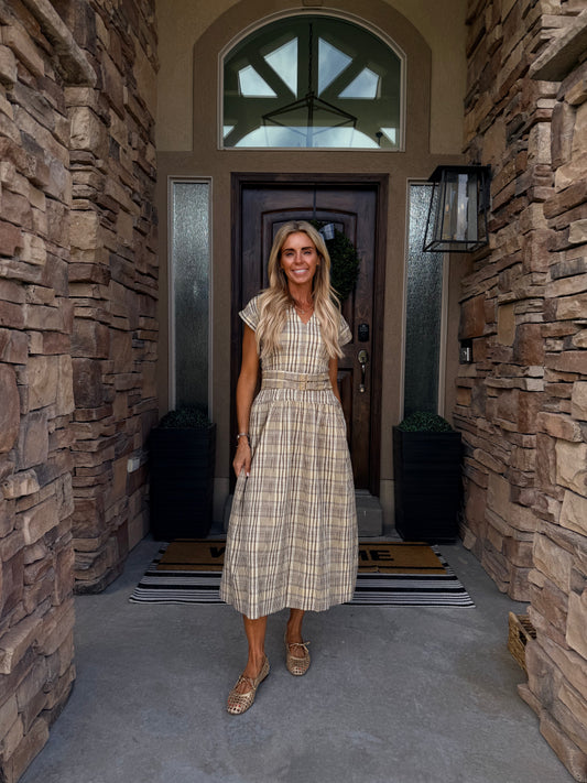 The Windsor Plaid Dress