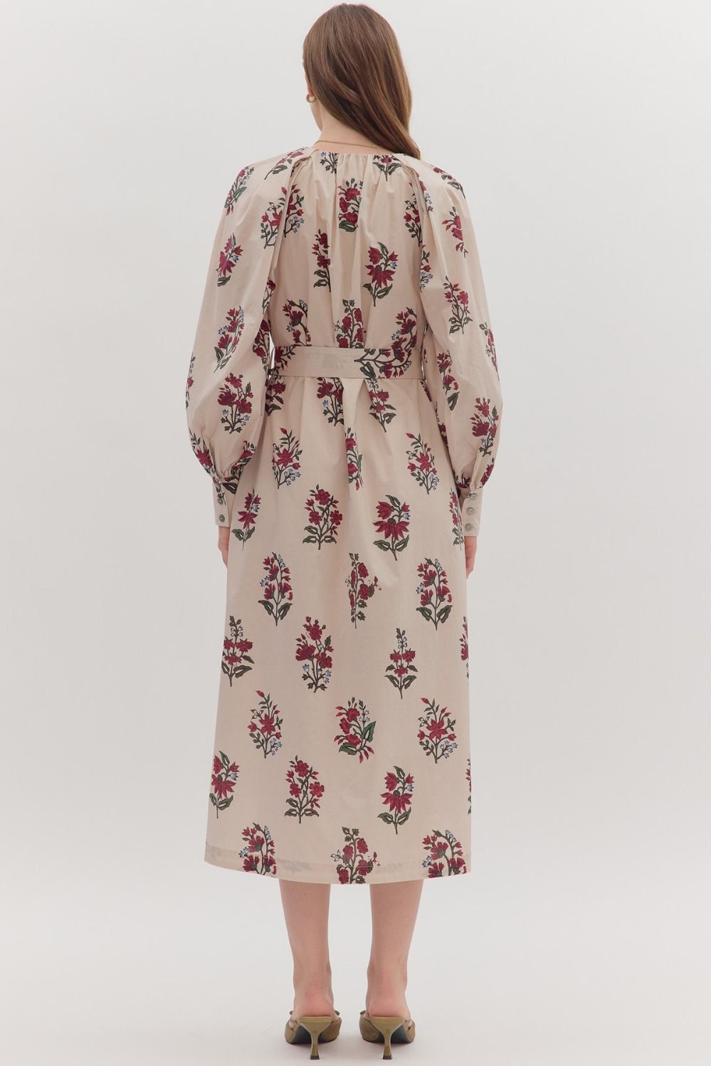 The Marguerite Floral Midi