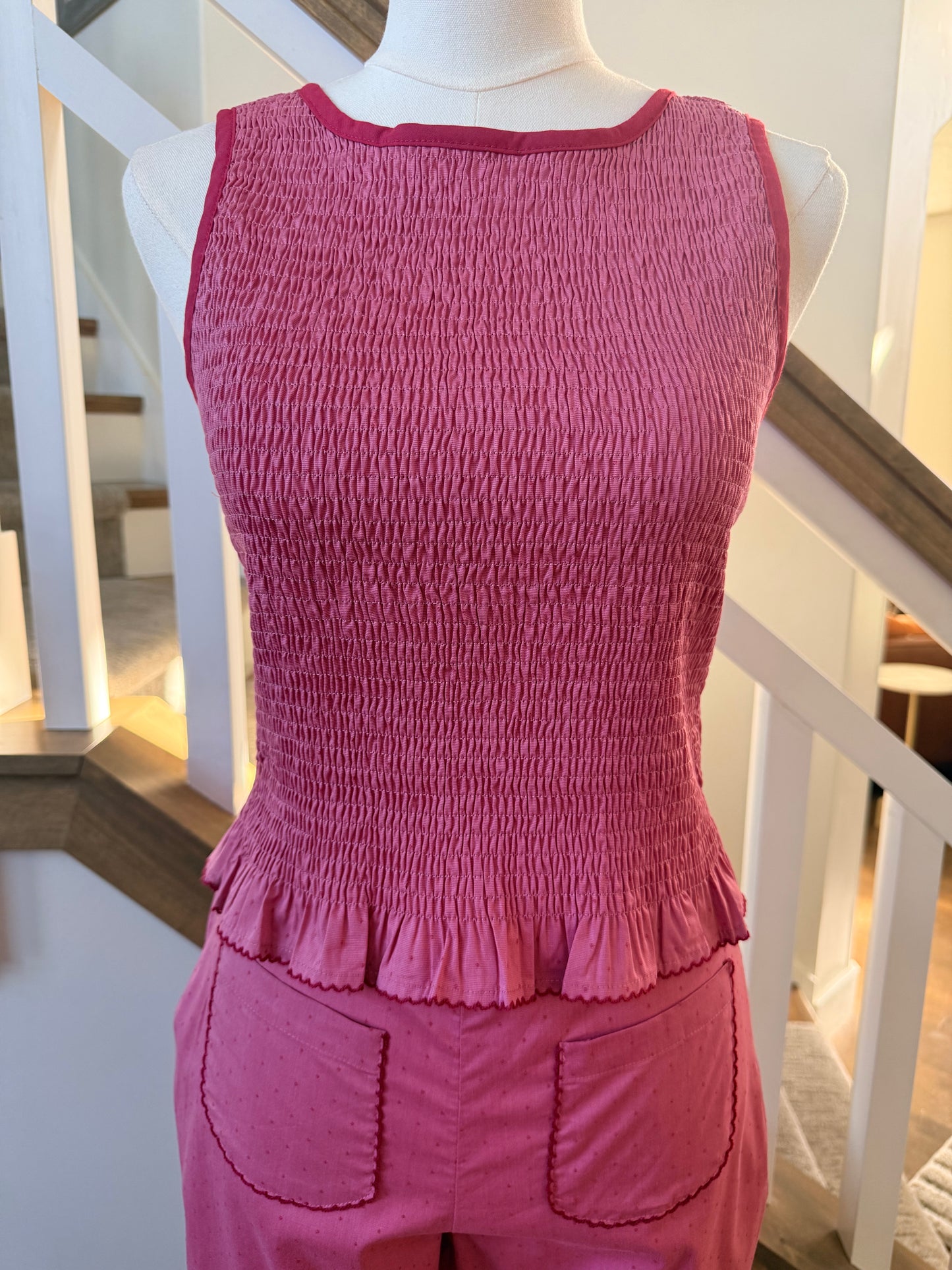 The Colette Bow Back Top