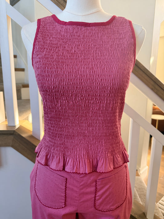The Colette Bow Back Top