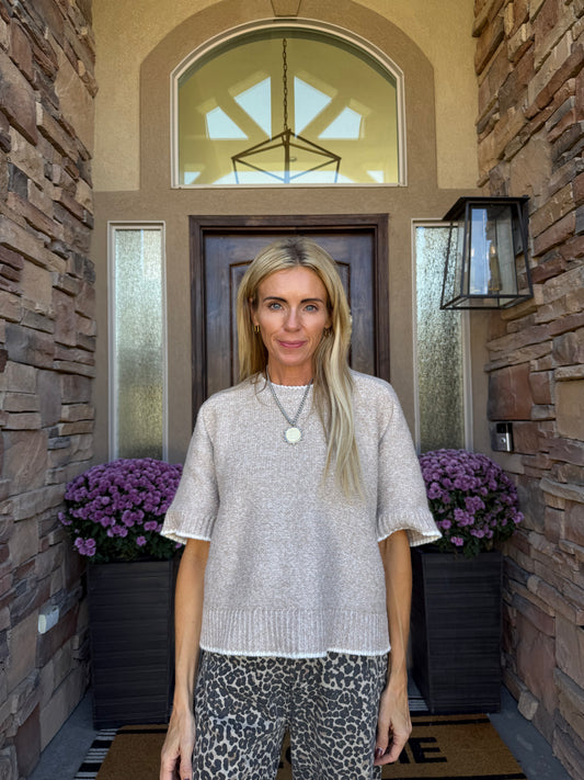 The Heathered Haven Sweater