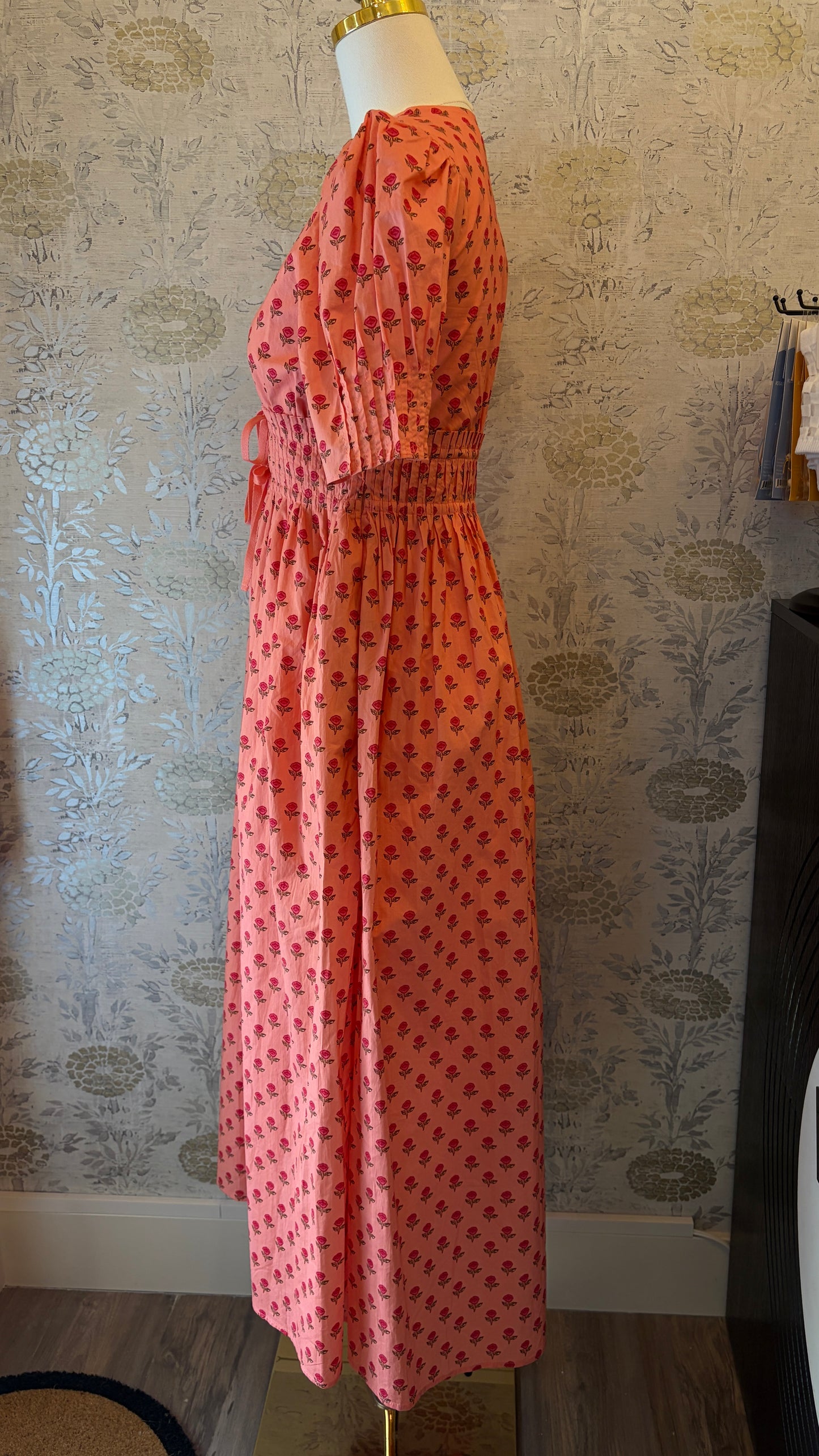 The Juliette Floral Midi Dress
