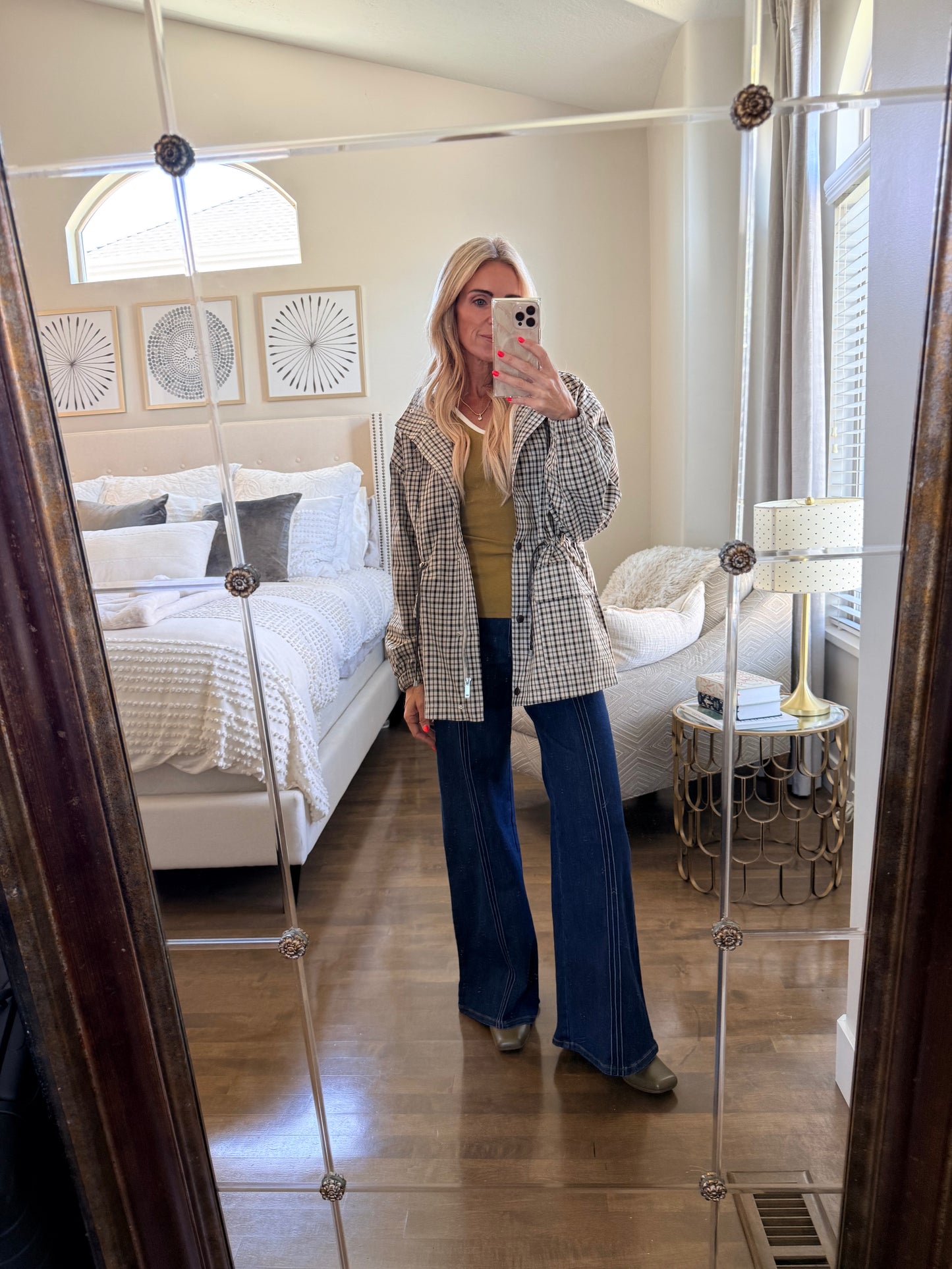 Highline Contrast Stitch Jeans