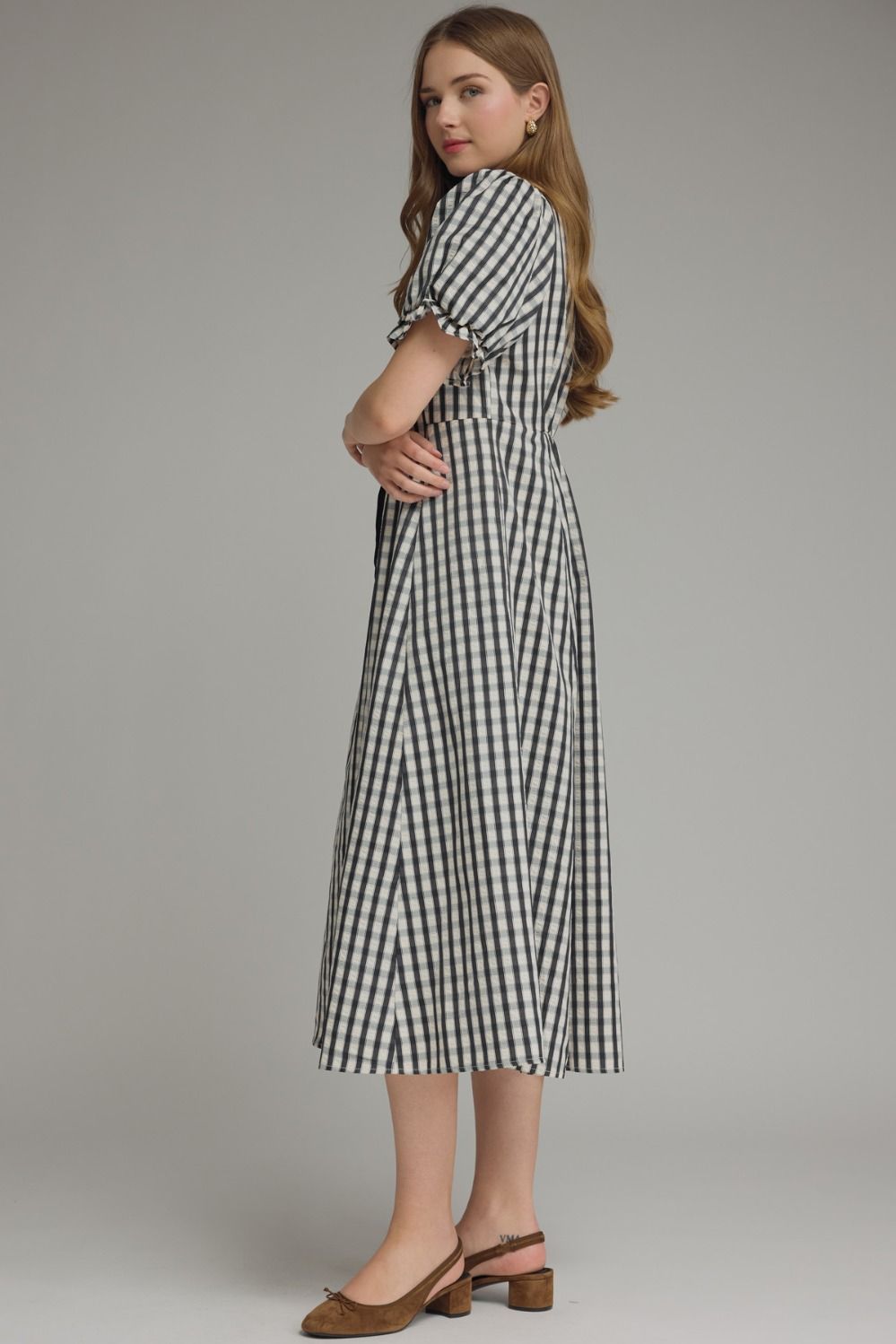 The Katherine Check Dress