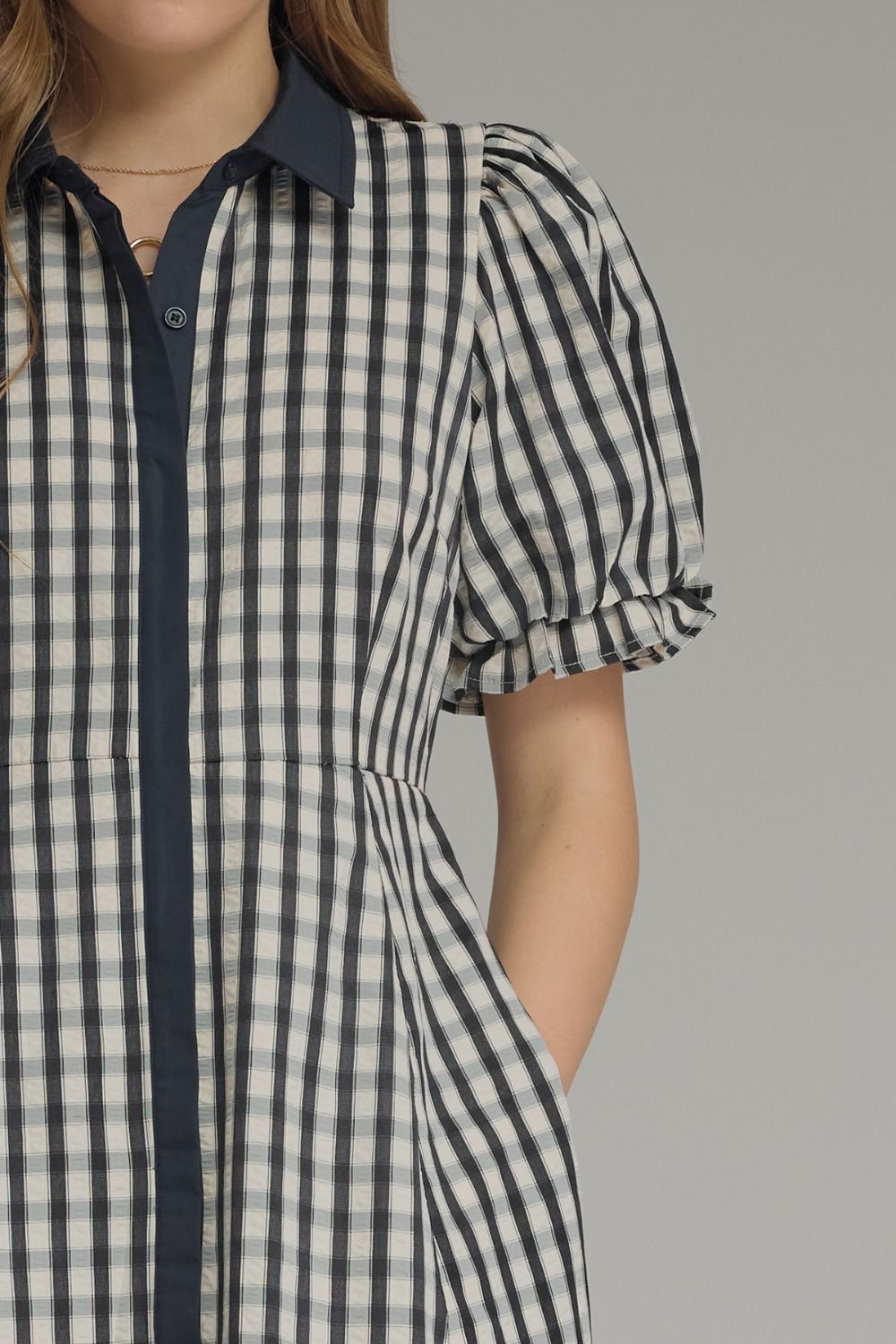 The Katherine Check Dress