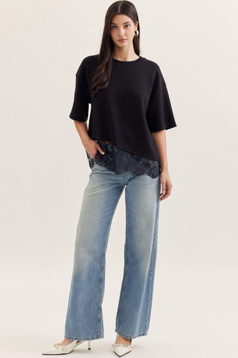 The Amélie Lace Tee