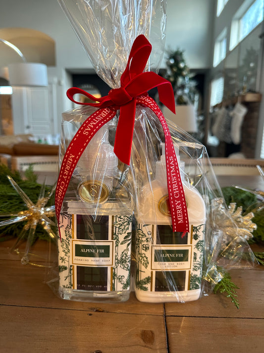 Alpine Fir Soap and Lotion Gift Set