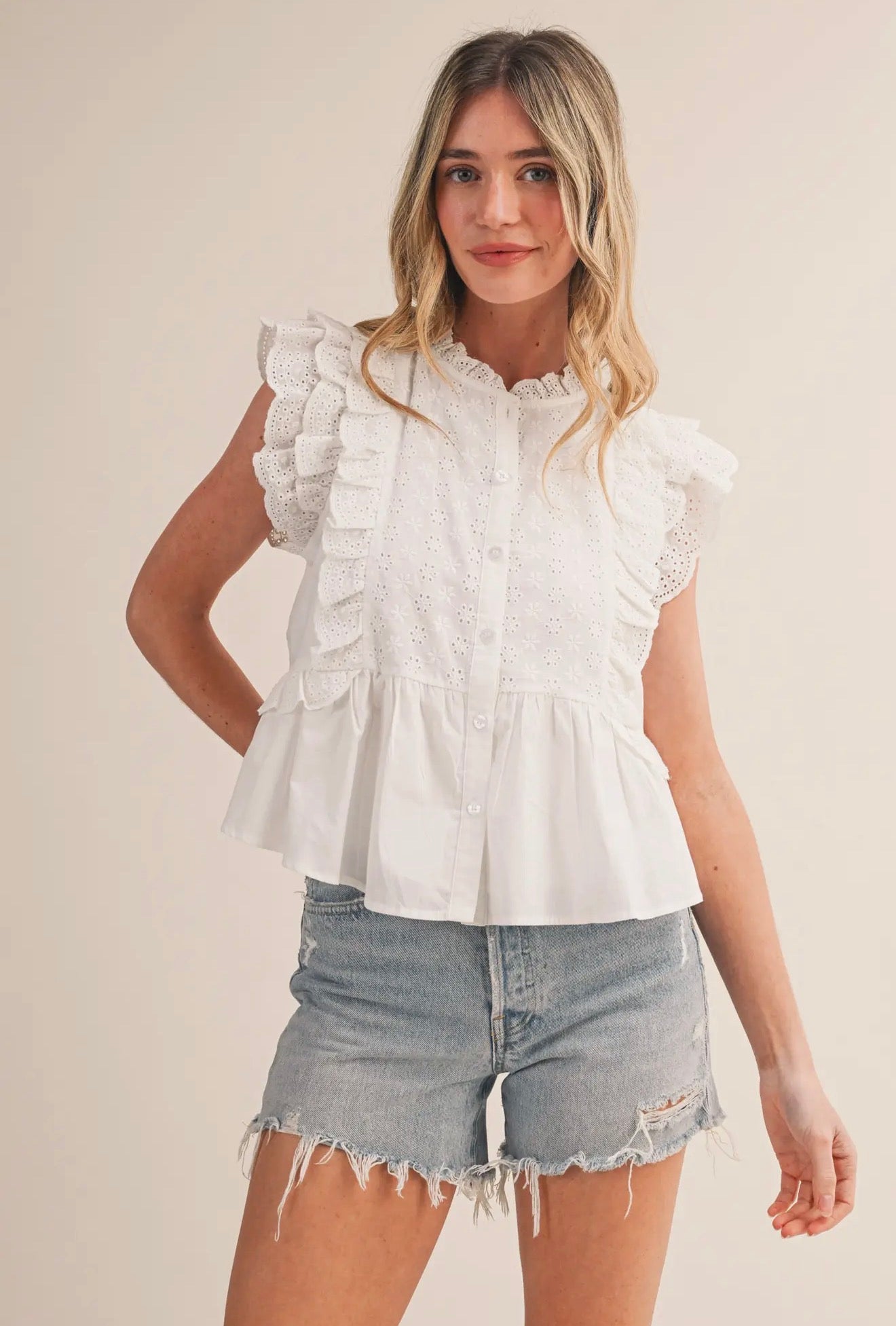 The Isabelle Flutter Top