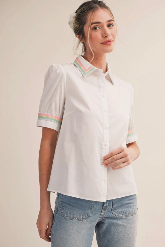 The Pastel Pop Blouse