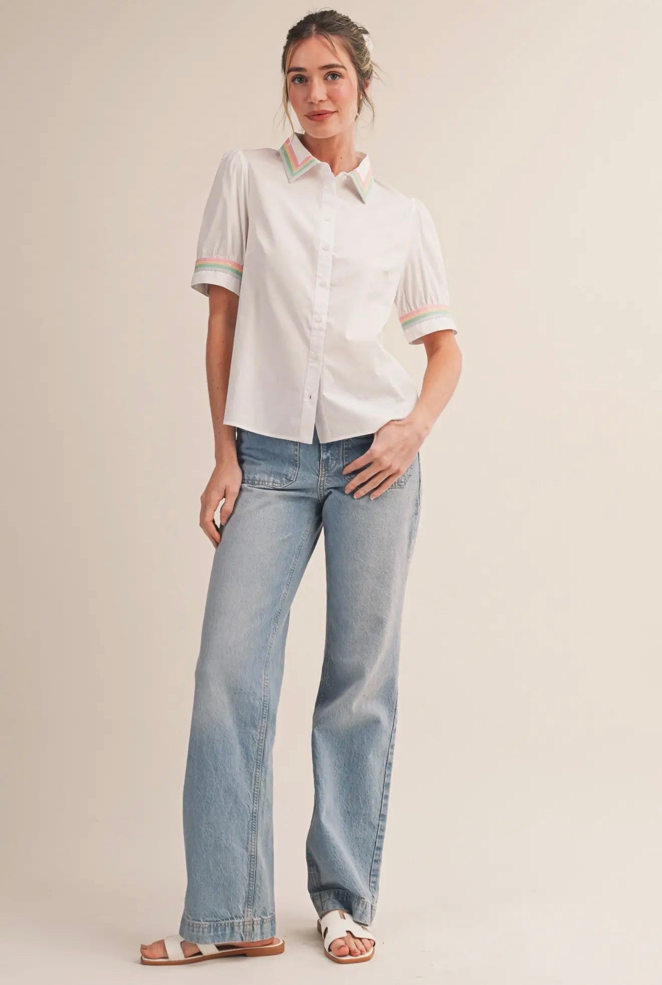 The Pastel Pop Blouse