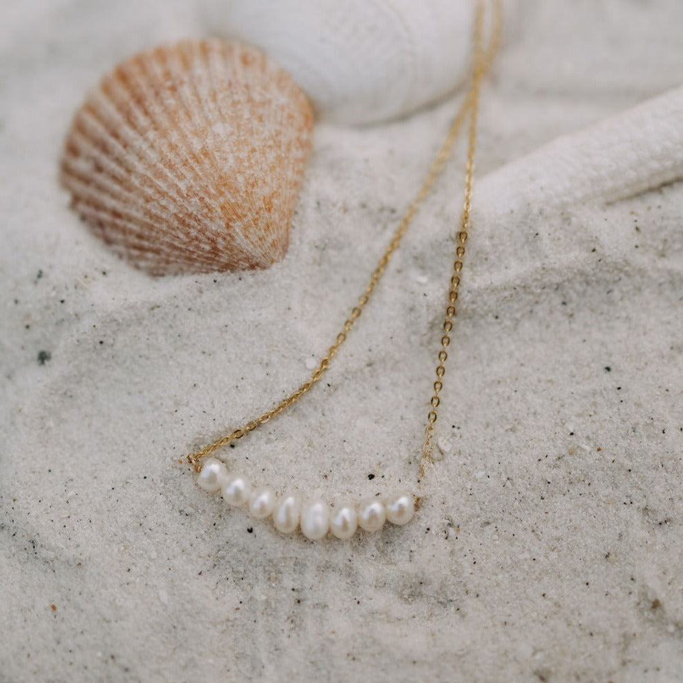 Oceanside Pearl Necklace at Vogue Villa