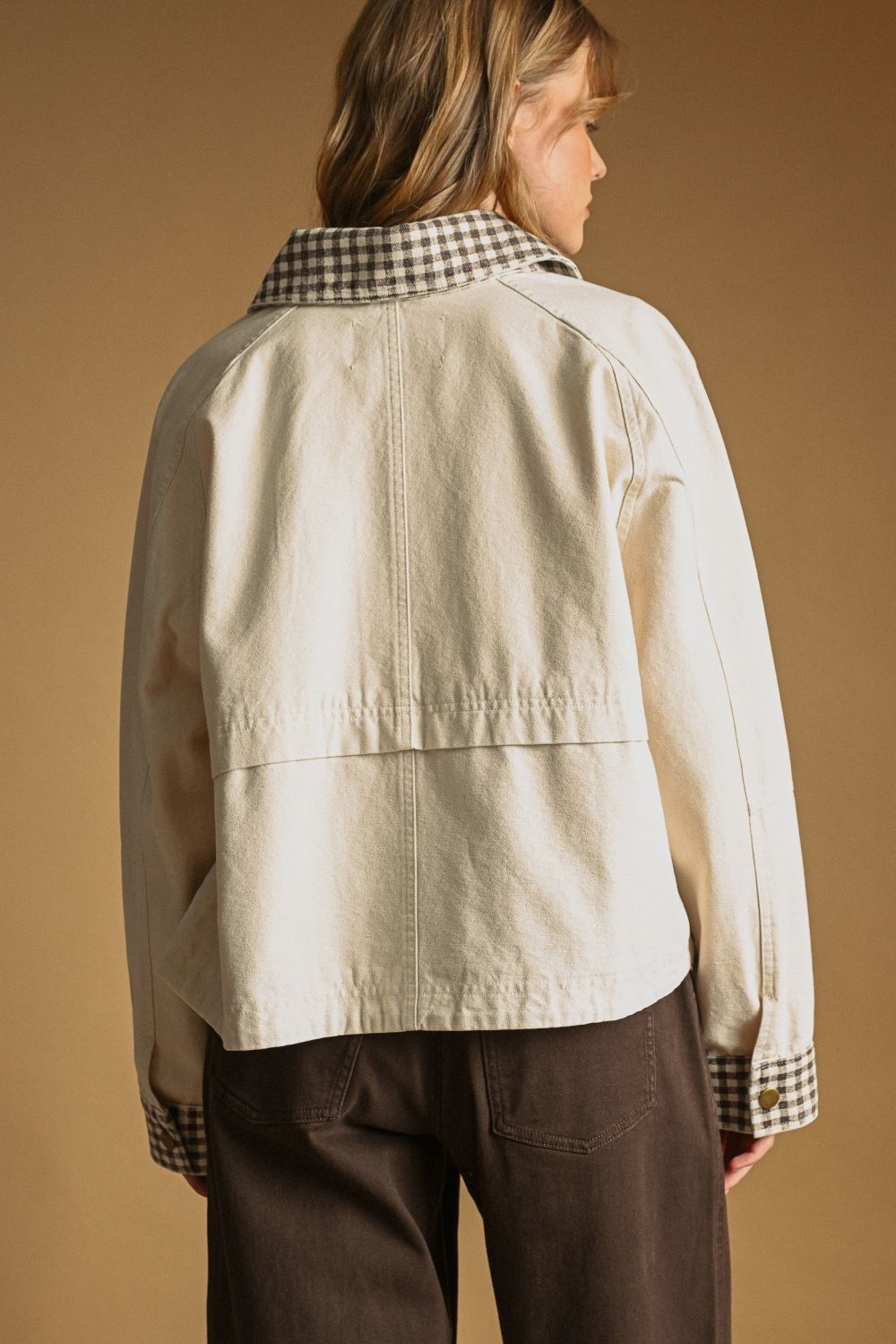 The Hadley Gingham Jacket