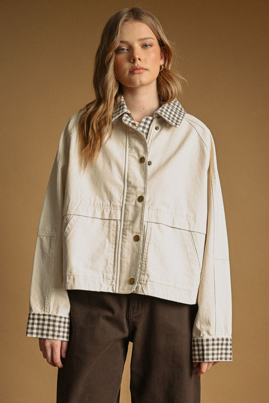 The Hadley Gingham Jacket