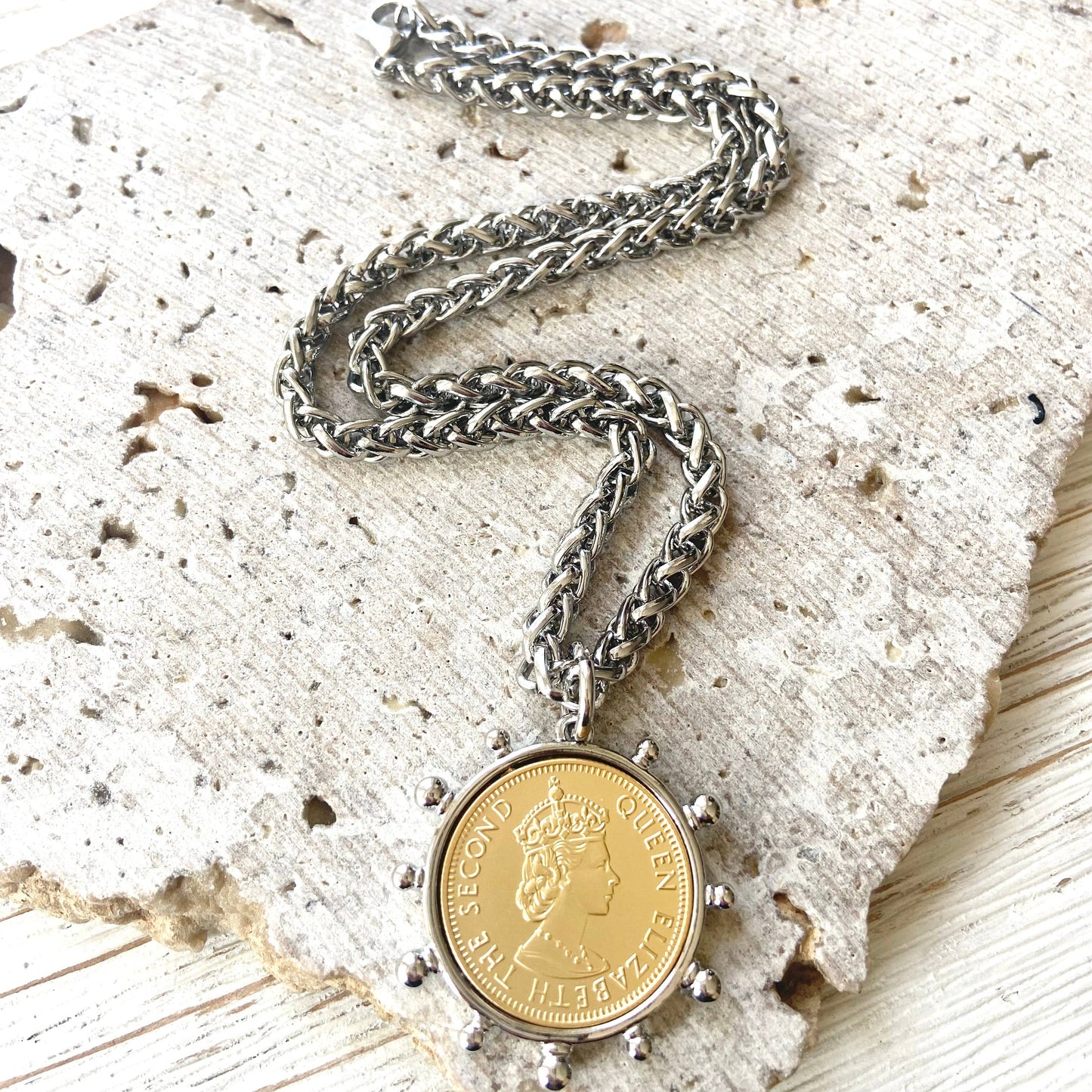 Vintage Coin Necklace