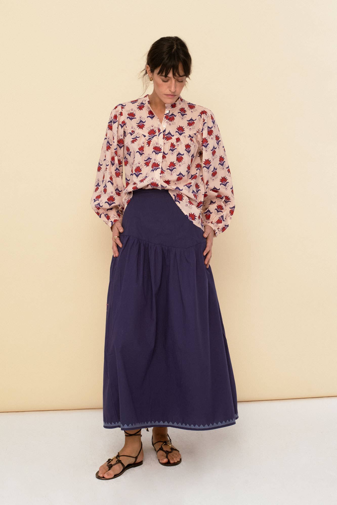 Vanessa blouse peach
