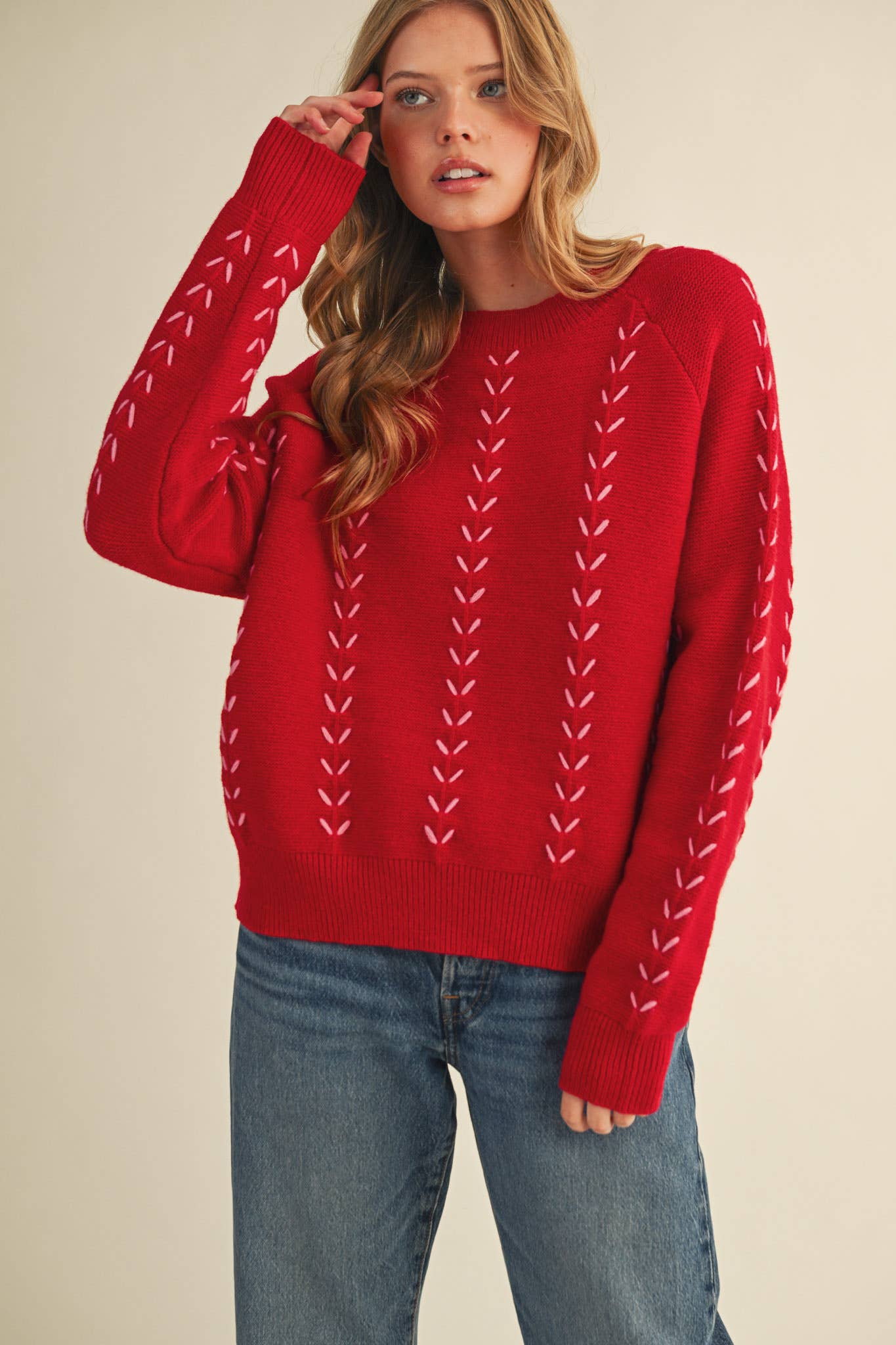 The Holly Stitch Sweater
