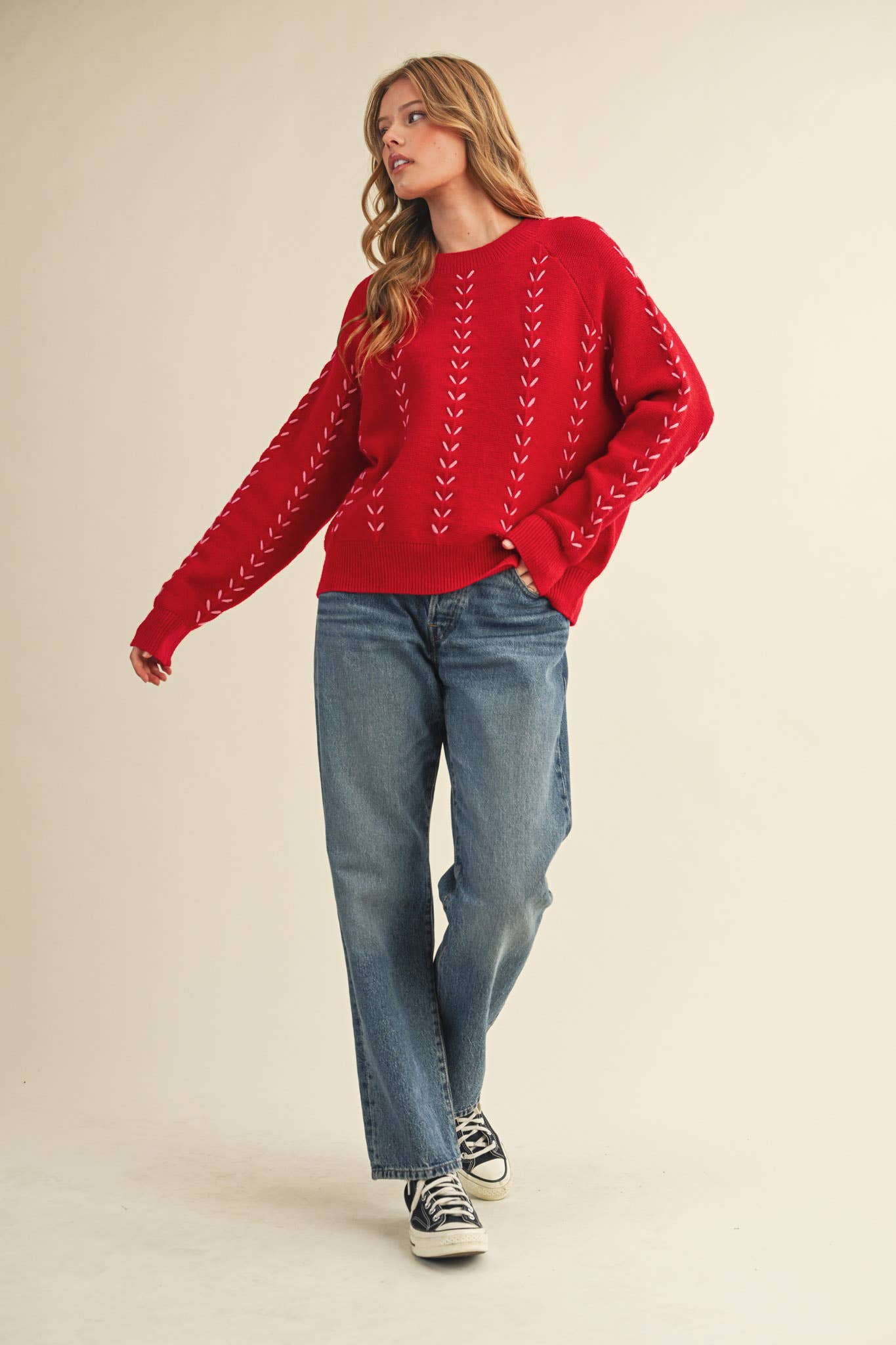 The Holly Stitch Sweater