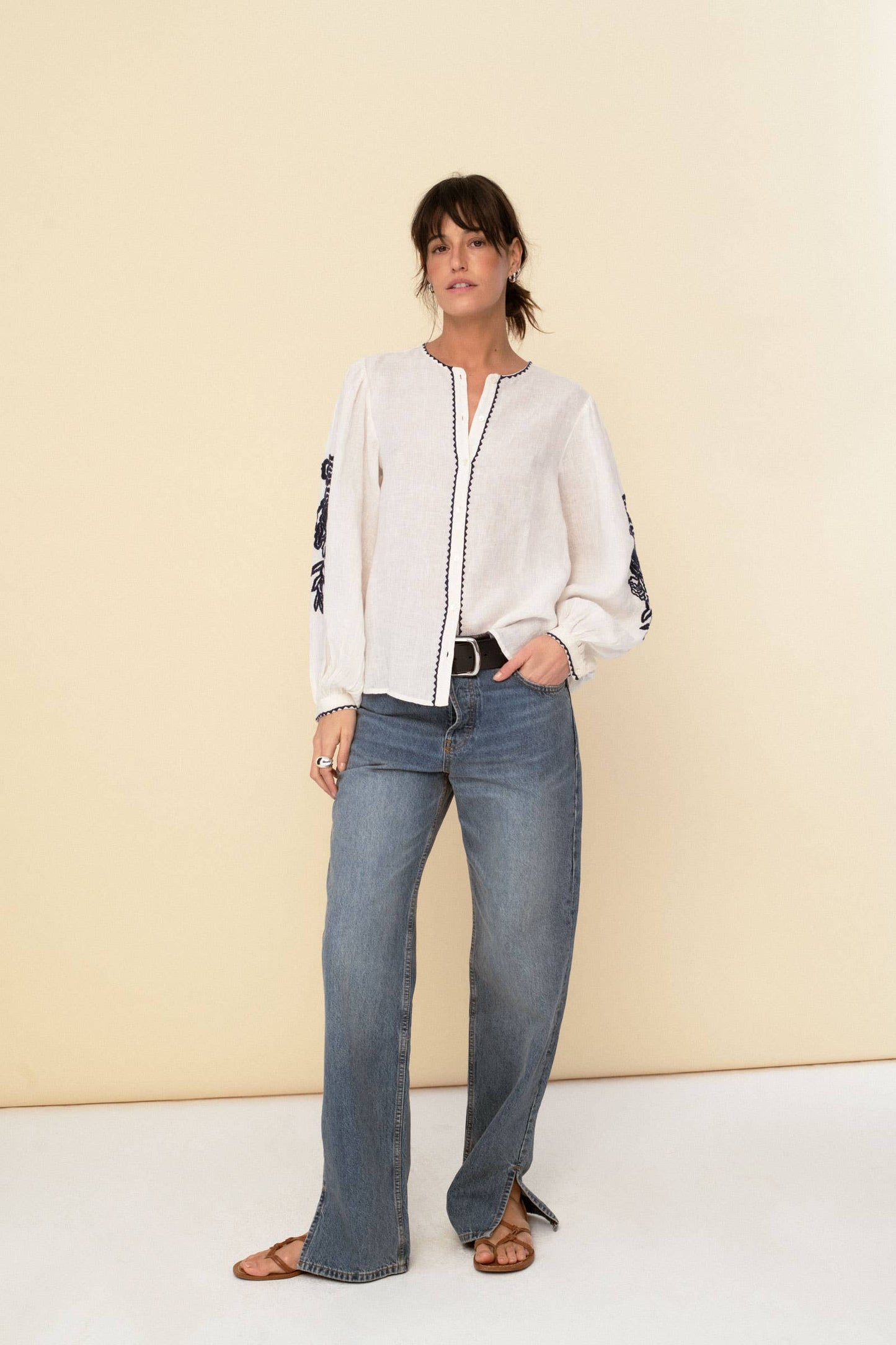 Leonor blouse ecru 