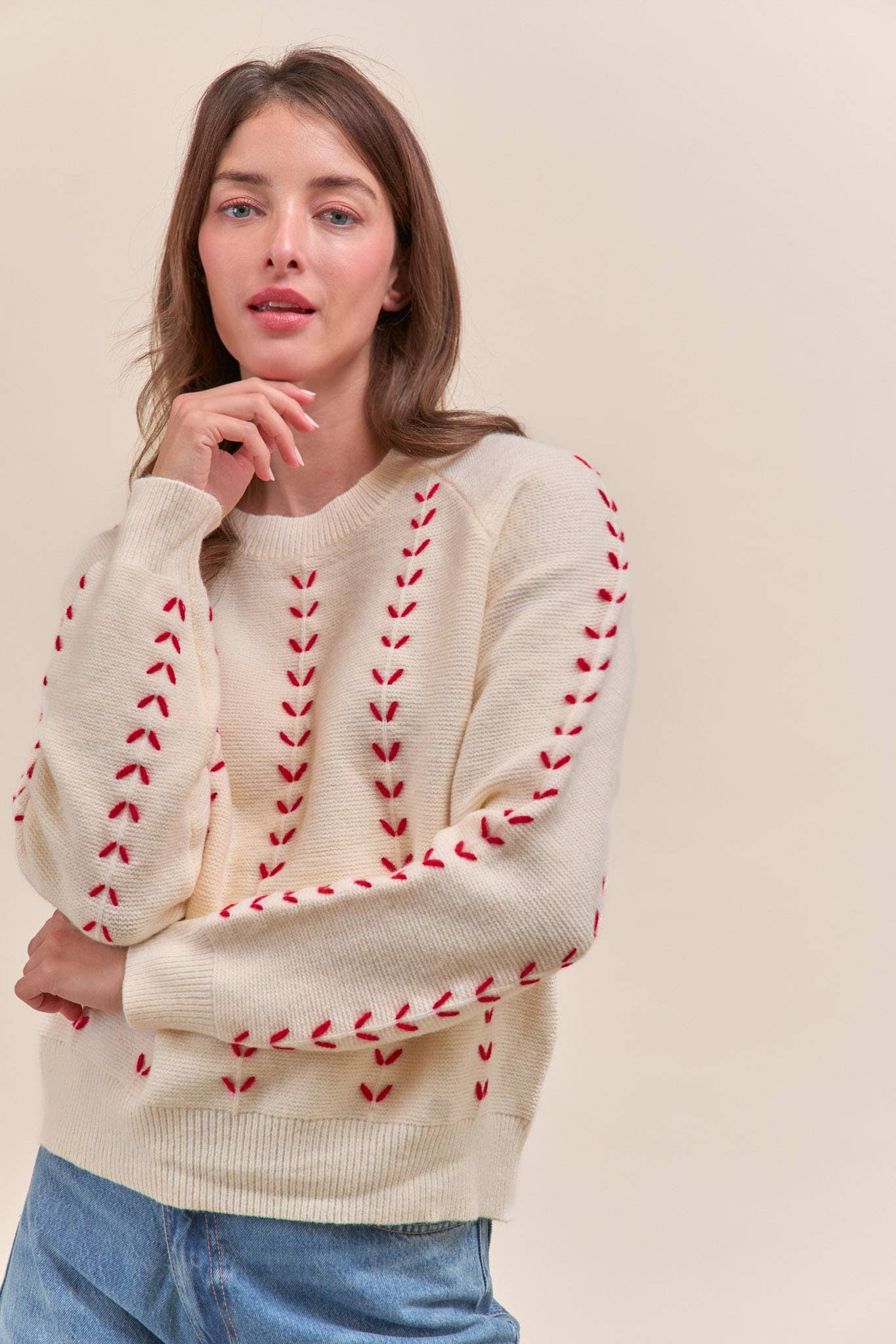 The Holly Stitch Sweater