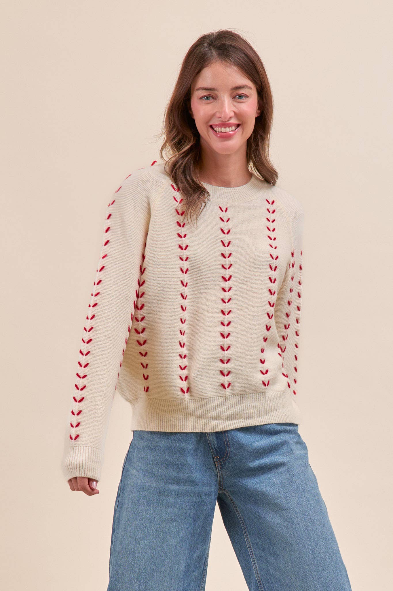 The Holly Stitch Sweater
