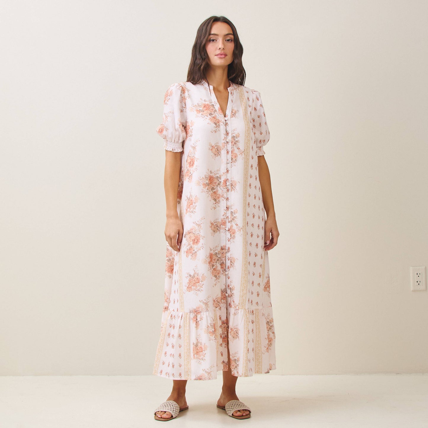 The Elsie Floral Midi Dress