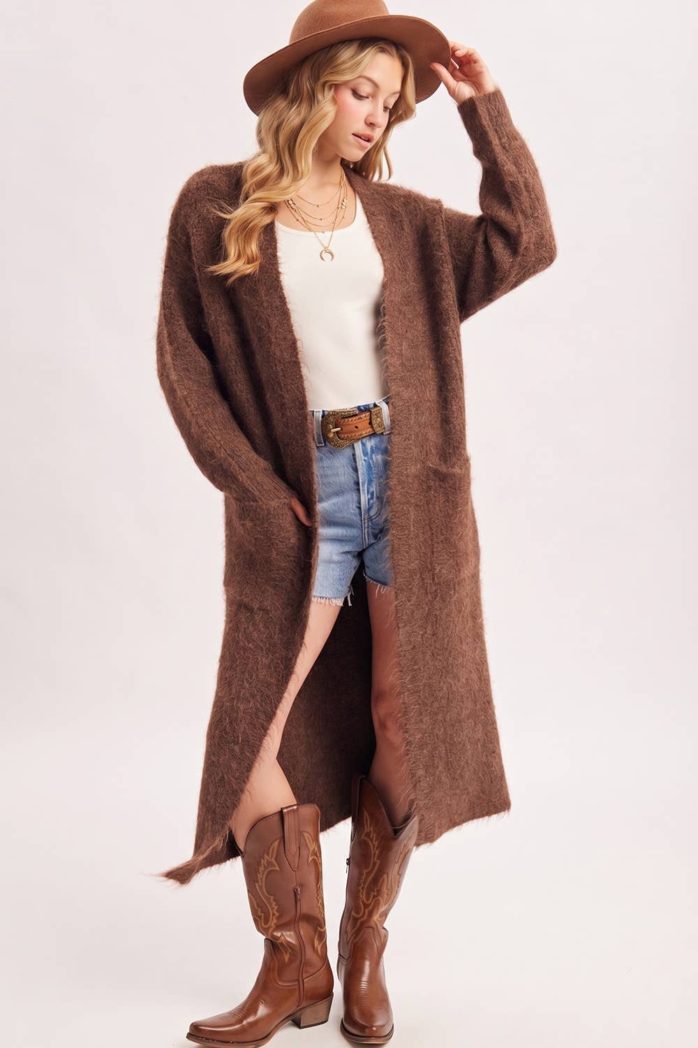 The Shiloh Long Cardigan