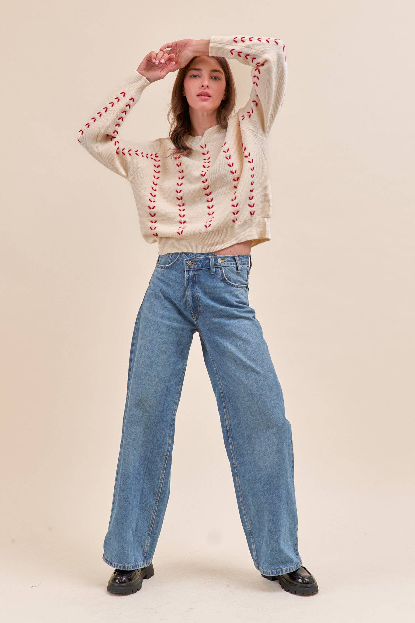 The Holly Stitch Sweater