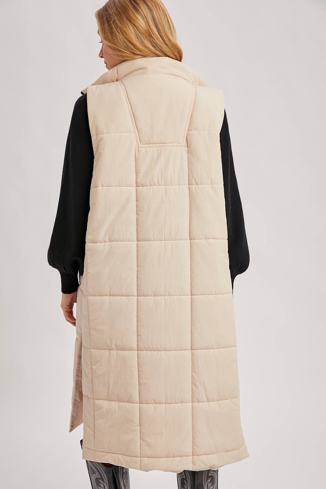 Long Puffer Vest