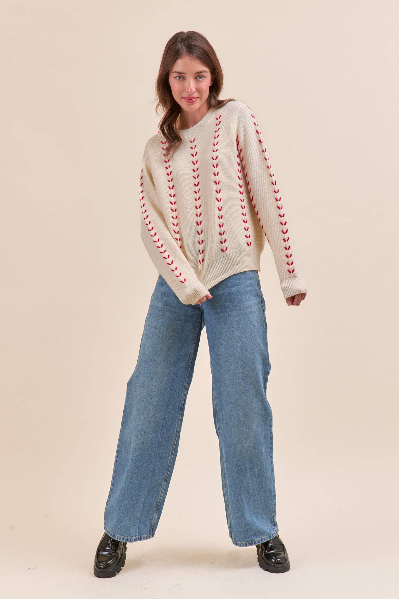 The Holly Stitch Sweater