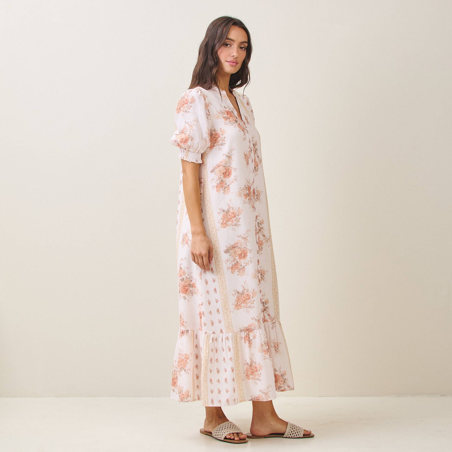 The Elsie Floral Midi Dress