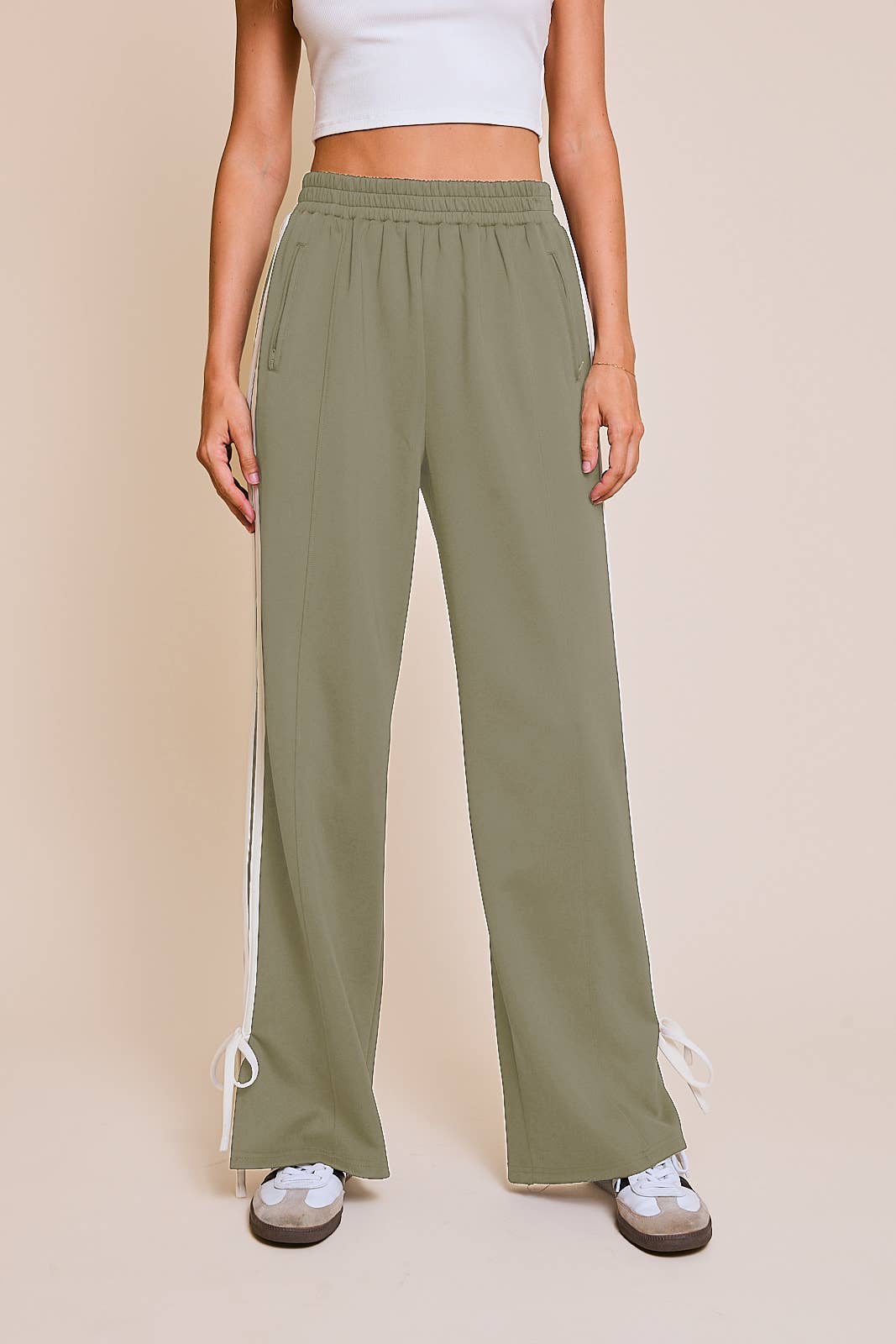 Bow Detail Track Pants