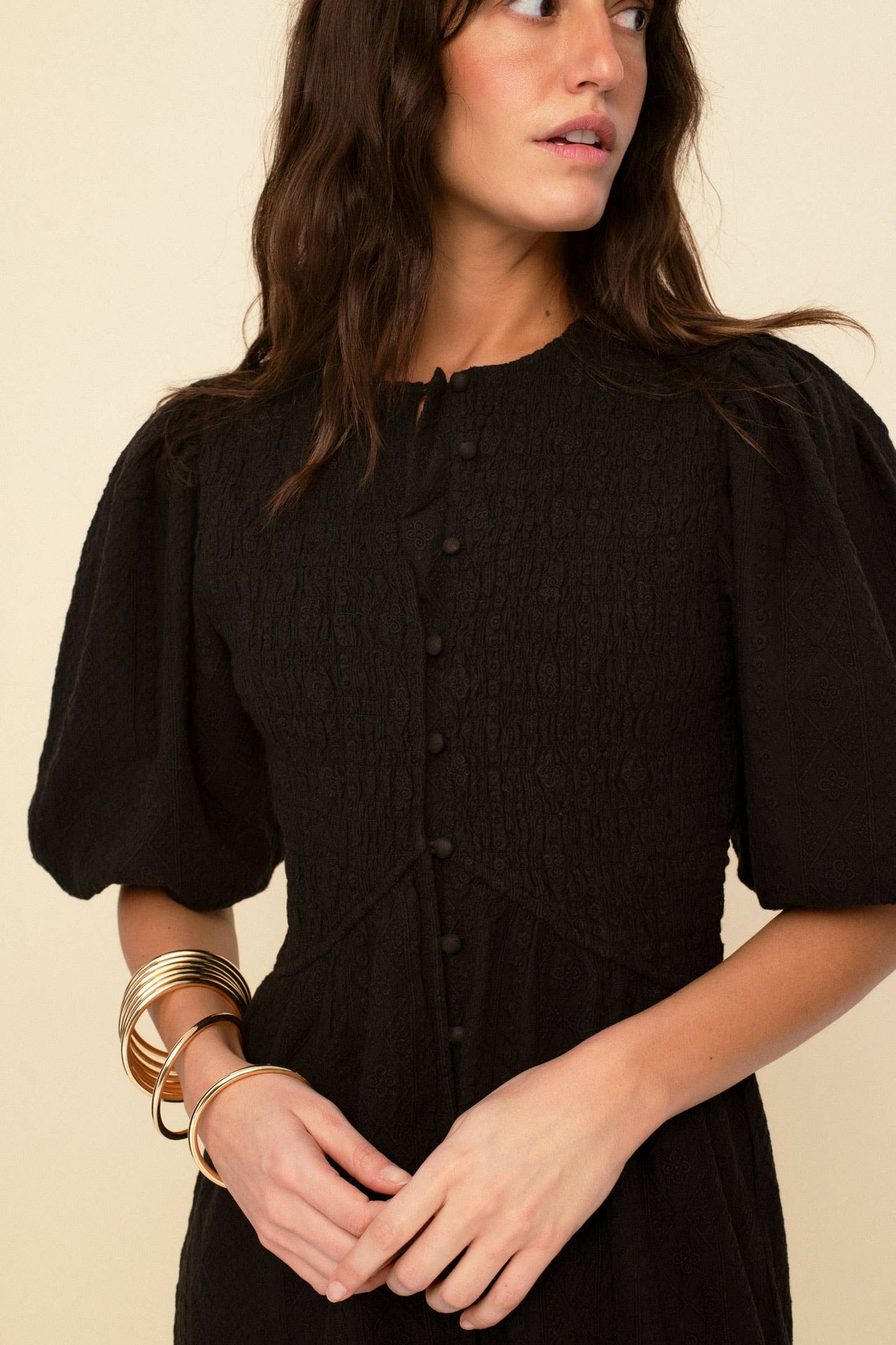 Magnolia Dress Black