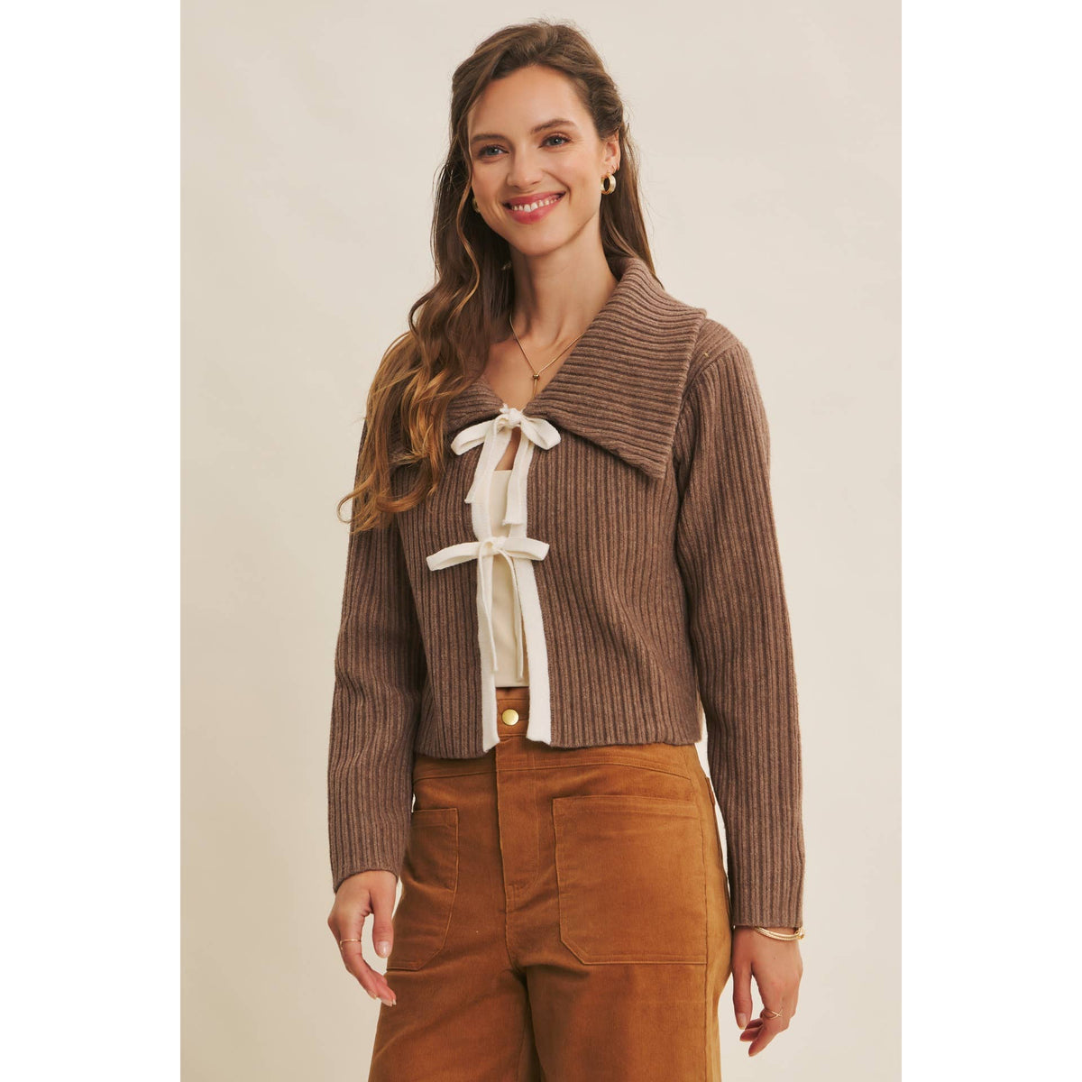 The Ellery Bow Cardigan