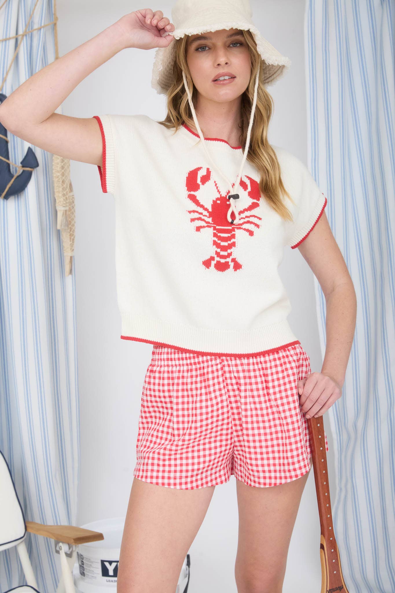 The Nantucket Lobster Sweater at Vogue Villa