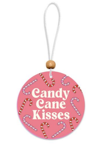 Candy Cane Kisses Car Air Fresheners