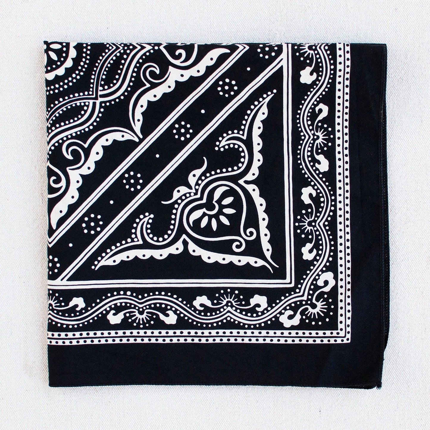 Western Bandana- Black